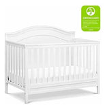 Cuna Convertible Davinci Charlie En Blanco
