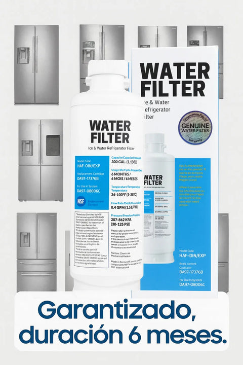 Filtro De Agua Para Samsung Nevera Reemplazo Da97-17376b X3