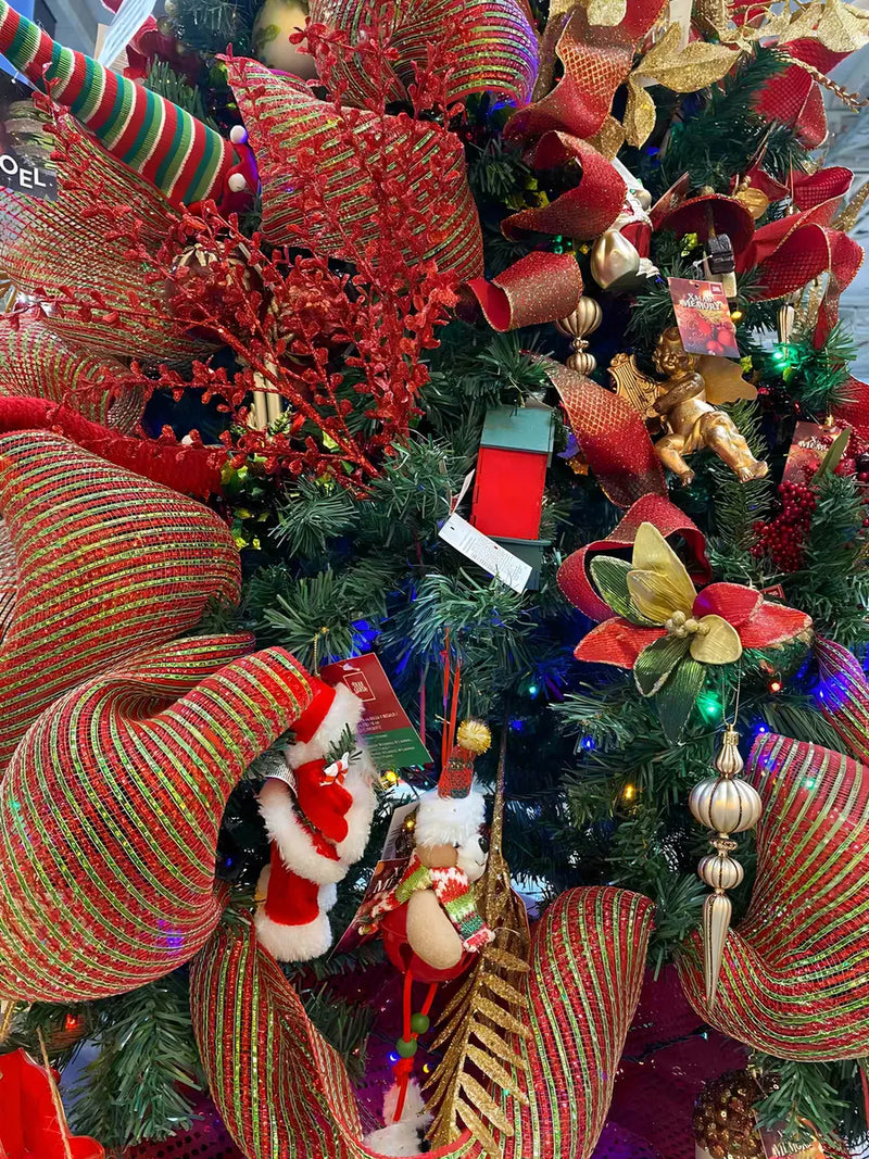 Promocion Arbol De Navidad Frondoso De Lujo 210cm 936 Ramas Color Verde