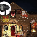 Proyector Navideño Luces Led Movimiento Exterior E Interior