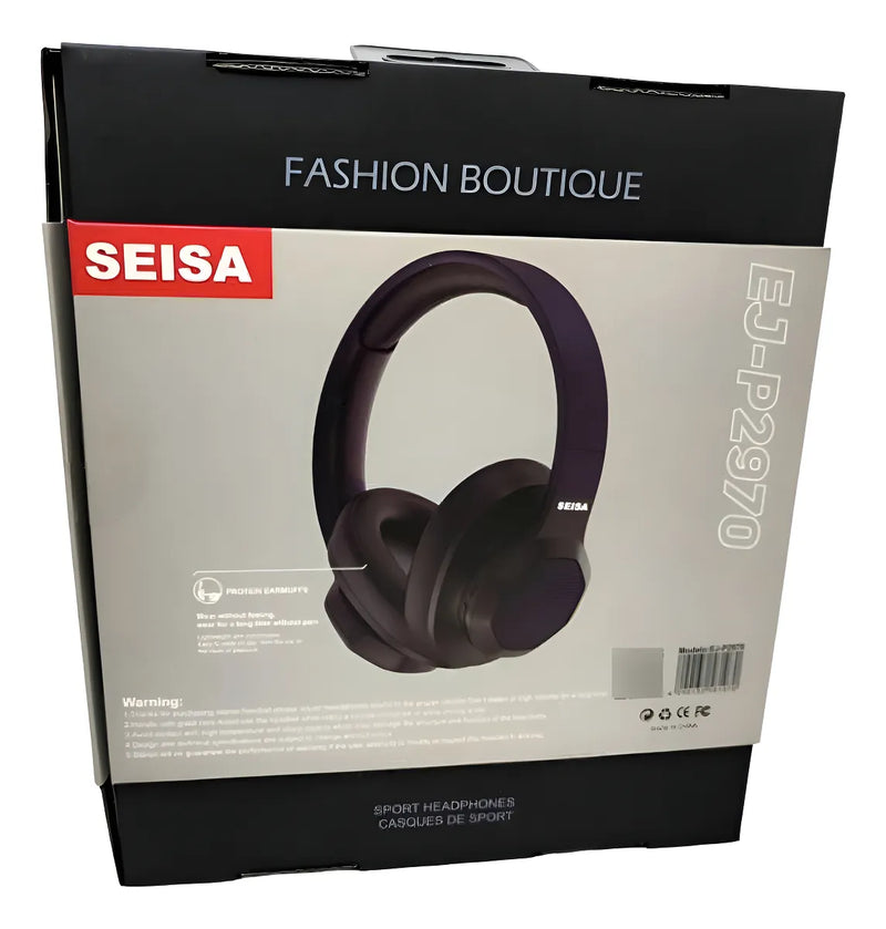Fone de ouvido vincha Seisa p2970 gris