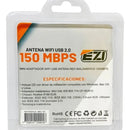 Antena Usb Wifi Tarjeta Nano Adaptador 150mbps 802.11n Pc