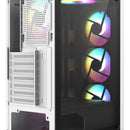 Gabinete Gamer Iceberg Flow D Blanco 4 Ventiladores Argb