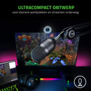 Micrófono Razer Seiren Mini USB para grabación profesional Color Negro