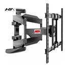 Soporte De Tv Nia L600 Articulado 40 A 80 Pulgadas Pared Negro