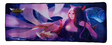 Mouse Pad Gamer Extra Largo De 80cm X 30cm Azul Oscuro