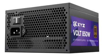 Fuente De Poder Certificada Xyz Volt 850w 80+ Bronce | Cables Reforzados | Low Noise | Proteccion Integrada | 80% De Eficiencia Energetica