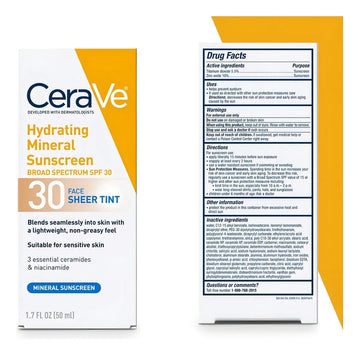 Cerave Protector Solar Tintado Con Spf - Ml A $1600