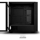 Chasis Gamer E-atx Argb 7 Coolers Argb Jx-125 War Hammer Negro