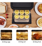 Freidora Sin Aceite Airfryer Xxl Horno 12 Litros Capacidad Negro