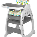 Silla Comedor Escritorio Para Bebés Lila