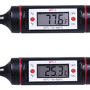 Termometro Digital De Cocina Punzon Sonda Temperatura Comida Negro