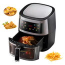 Freidora Digital Sin Aceite Air Fryer 12 Litros 2400w Negro