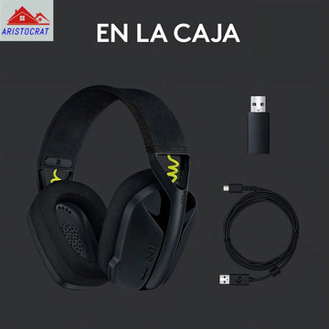 Audífonos Gamer Inalámbricos Logitech G435 Negro