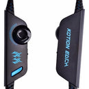 Fone de ouvido over-ear sem fio Kotion Gamer G2000 negro e rojo
