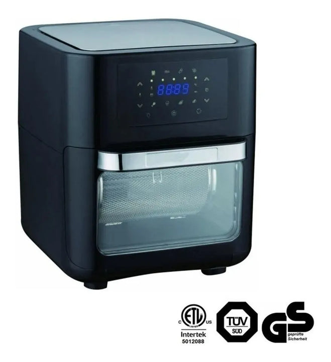 Freidora Sin Aceite Airfryer Xxl Horno 12 Litros Capacidad Negro