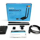 Adaptador Wifi Alfa Awus036ach Dual-band - 2 4ghz 300mbps-5g