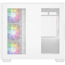 Chasis Gamer Xyz Qubex White | Argb | Atx | 4 Fans | Type C Blanco