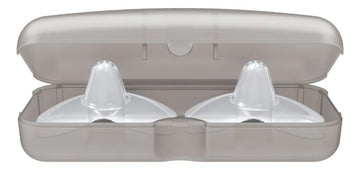 Pezonera Dr Browns Silicona + Estuche X 2und