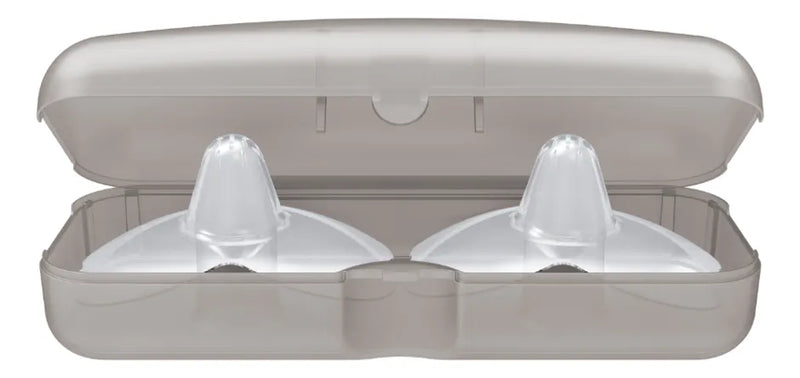 Pezonera Dr Browns Silicona + Estuche X 2und