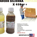 Caucho Silicona Liquida Uretano 60 X450g Concreto Polimerico