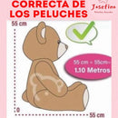 Oso De Peluche Gigante Metro Sesenta 160 + Moño + 3 Globos Negro