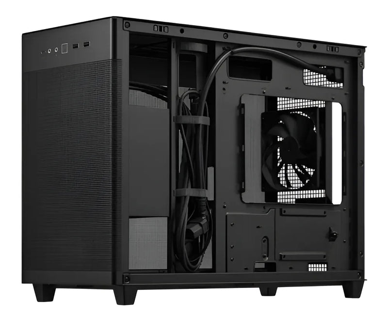 Gabinete Asus Prime Ap201 Usb 3.1 Tipo C Negro Micro Atx