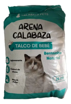 Arena Calabaza Talco Bebé 25 Kg