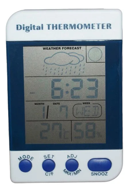 Termohigrómetro Digital Kex Con Certificado De Calibracion