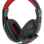 Audifonos Gamer Redragon Ares H120 Rgb, Conector 3.5, Negro