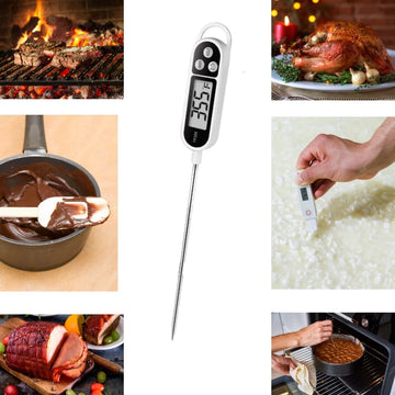 Termómetro De Cocina Digital Con Baterías Incluidas
