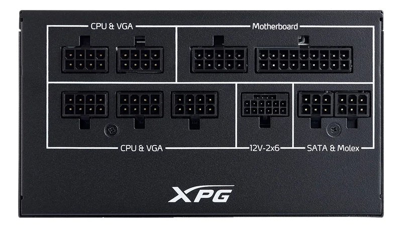Fuente De Poder Adata Xpg Core Reactor Ii Ve 750w 80+ Gold Negro