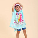 Toallas Con Capucha De Unicornio Para Niños 2-10 Años