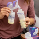 Combo 50 Bolsas De Almacenamiento+ 100 Protectores Mamarios