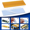 Disipador Ram So-dimm Y Ssd M.2 Nvme Laptop Portátil Dorado