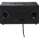 Parlante JBL Authentics 500 JBLAUTH500BLKAM portátil con bluetooth y wifi negra