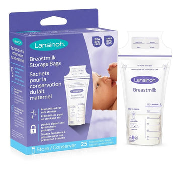 Bolsas Almacenamiento Leche Materna Lansinoh | 25 Unidades