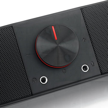 Altavoz Redragon Darknets Gs570 Rgb con barra de sonido, color negro