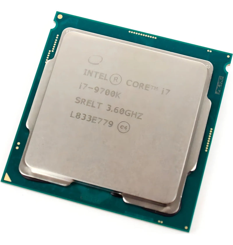 Procesador gamer Intel Core i7-9700K BX80684I79700K de 8 núcleos y 4.9GHz de frecuencia con gráfica integrada
