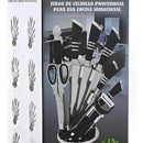 Set De Cuchillos Winsor 9 Pcs Color Plateado/Negro