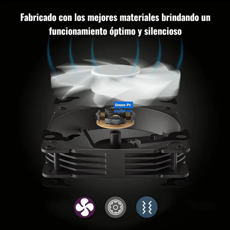 Enfriamiento Liquido Cooler Pc 240 Argb Lga 1700 Am5 1200