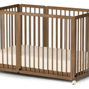 Cuna Convertible Joymor 8 En 1, Madera Miel, Ultra Versátil
