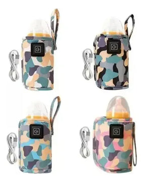 Calentador De Biberones Tetero Funda Bolsa Portátil Usb Disponibilidad Variado
