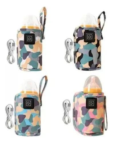 Calentador De Biberones Tetero Funda Bolsa Portátil Usb Disponibilidad Variado