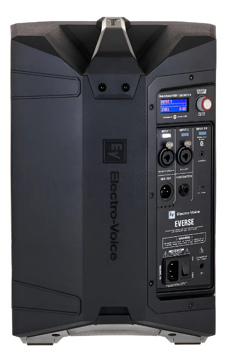 Monitor de escenario Electro-Voice Portable Everse 8 portátil con bluetooth negra
