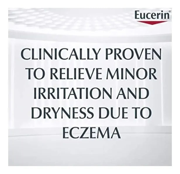 Eucerin Crema Baby Eczema Relief 141 g | Hidratante Hipoalergénica Sin Fragancia Bebé Piel Atópica Seca Sensible | Loción Dermatológica Suave Antipicazón Calmante Reparadora Avena Coloidal Alivio