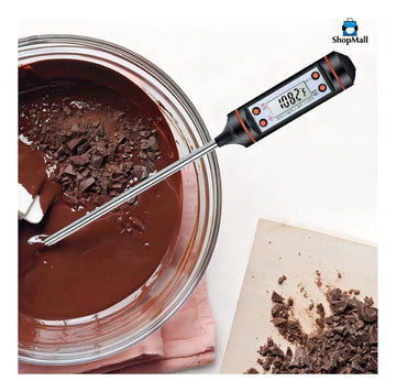 Termómetro Digital Alimentos Cocina Color Negro ShopMall