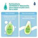 Shampoo Bebé Johnson's Manzanil