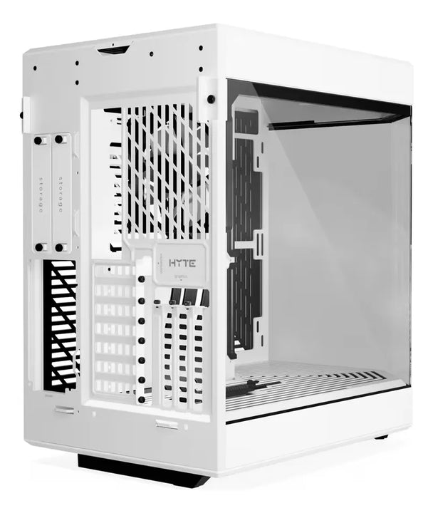 Chasis Gamer E-atx Hyte Y60 Blanco + 3 Fan + Riser Pci