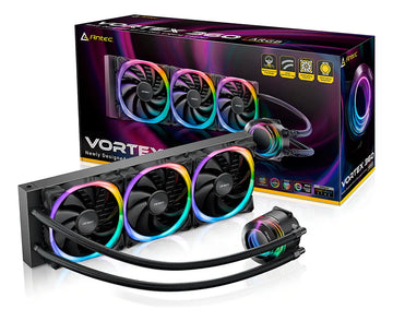 Enfriador de agua Aio Antec Vortex 360 Preto Argb 360mm